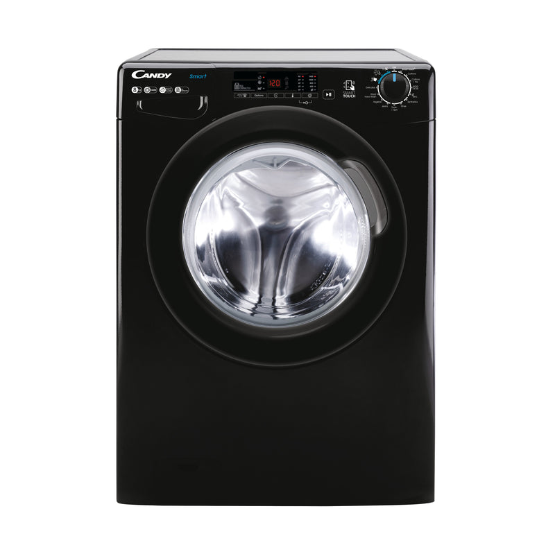 Candy Smart 8kg 1400rpm Washing Machine Black | CS 148TWBB4/1-80