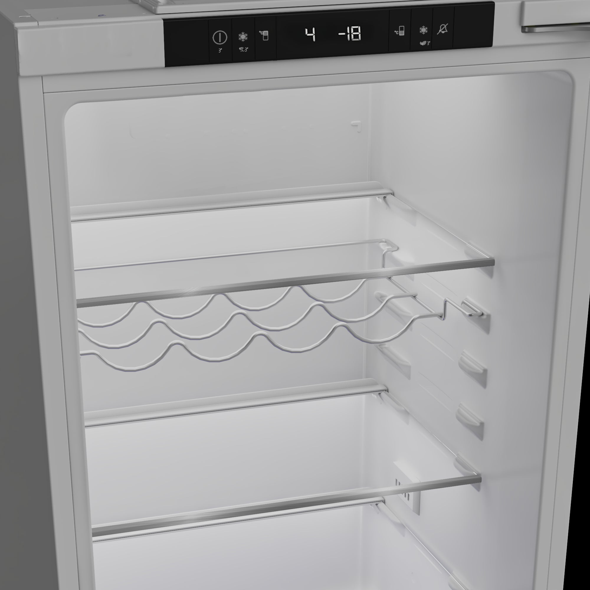 Blomberg  Integrated 70/30 Frost Free Fridge Freezer - White | KNE4554EVI