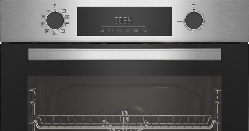 Beko 60cm Built-In Pyro Multi-Function Oven with AeroPerfect™ |  BBIE12301XMP