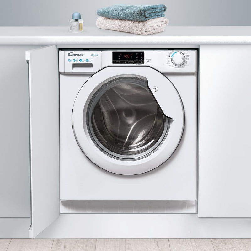 Candy Built-in 8kg 1400 RPM Washing Machine| CBW 48D1W4-80