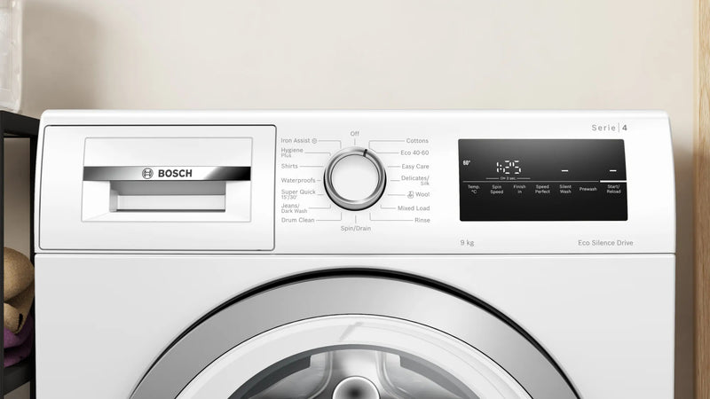 Bosch Series 4 Washing Machine 9 kg 1400 RPM White | WAN28259GB