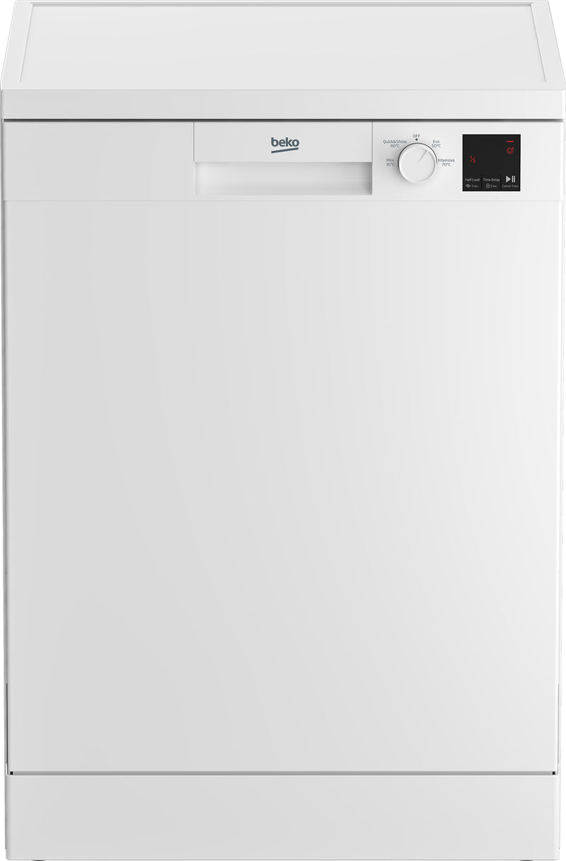 Beko 60cm 13 Place Freestanding Dishwasher | DVN04X20W