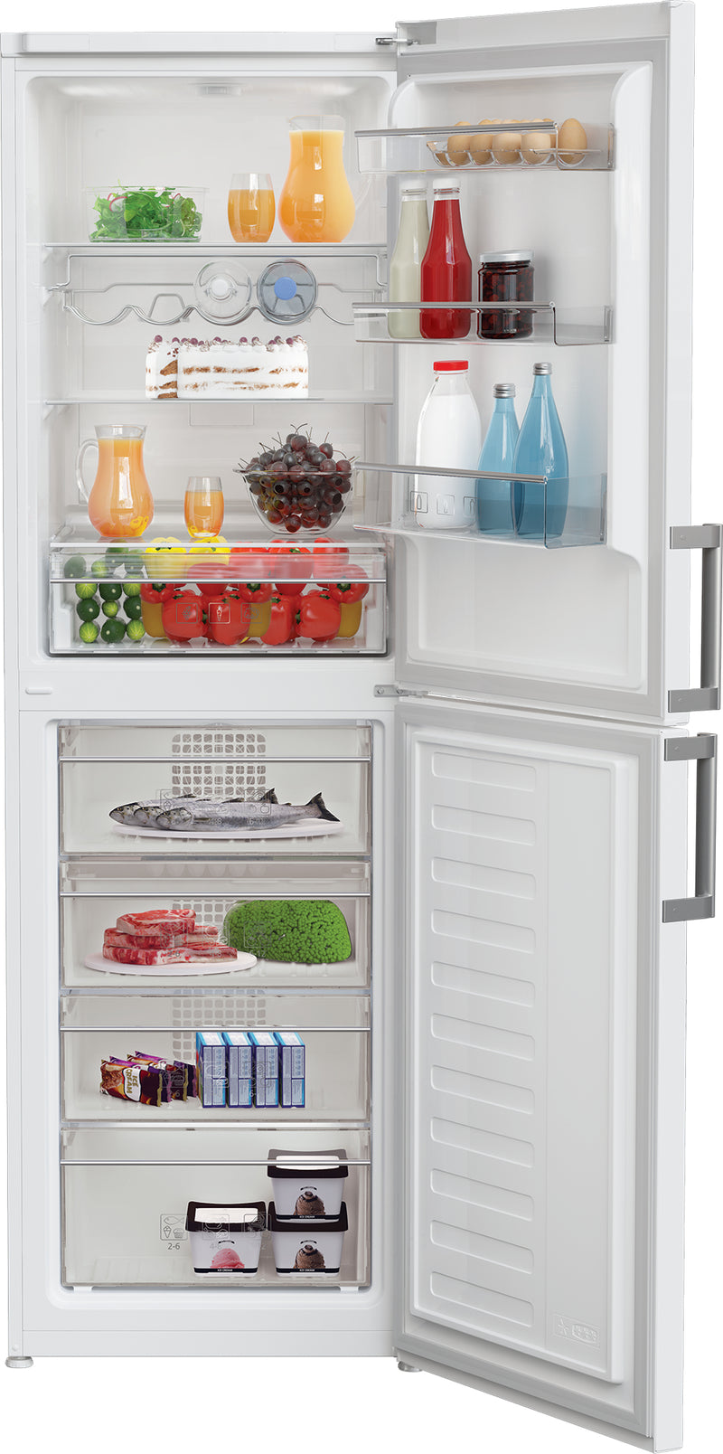 Blomberg Frost Free 50/50 Fridge Freezer | KGM4663