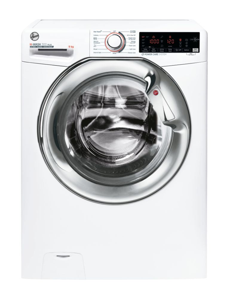 Hoover H-WASH 300 PLUS Washing Front-load 9 kg 1600 RPM White | H3WS69TAMCE/1-80