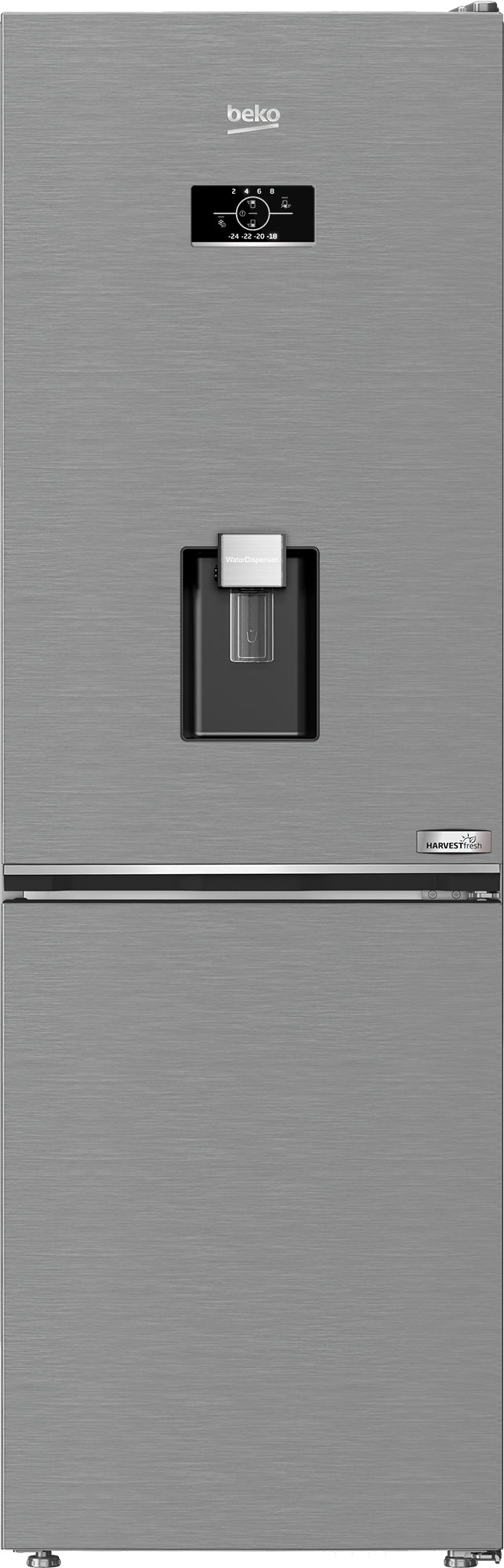 Beko Freestanding AeroFlow™ Fridge Freezer with HarvestFresh™ | CNB3G4686DVPS