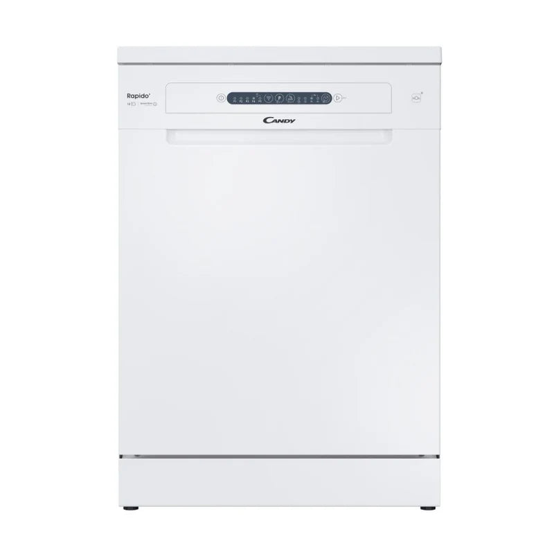 Candy Rapido 13 Place Freestanding Standard Dishwasher - White | CF3E9L0W-80