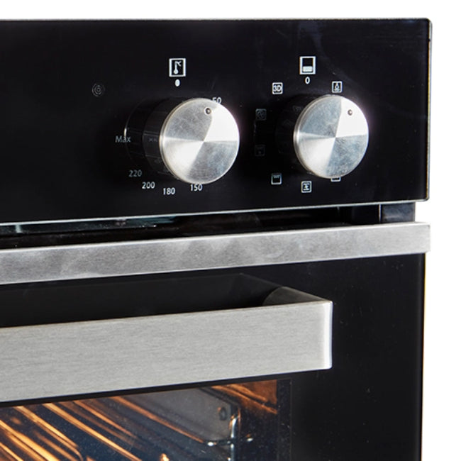 NordMende Built Under Double Oven in Stainless Steel | DOUC425IX