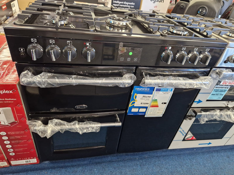 *EX-DISPLAY* Belling 90cm Dual Fuel Farmhouse Range Cooker