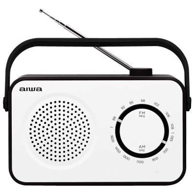 Aiwa White FM Portable Radio | R190BW Product Type_Radio Aiwa White FM Portable Radio | R190BW - Default Title 29.95 896855 Meath Meath Ireland aceeuronics.ie Ace Euronics