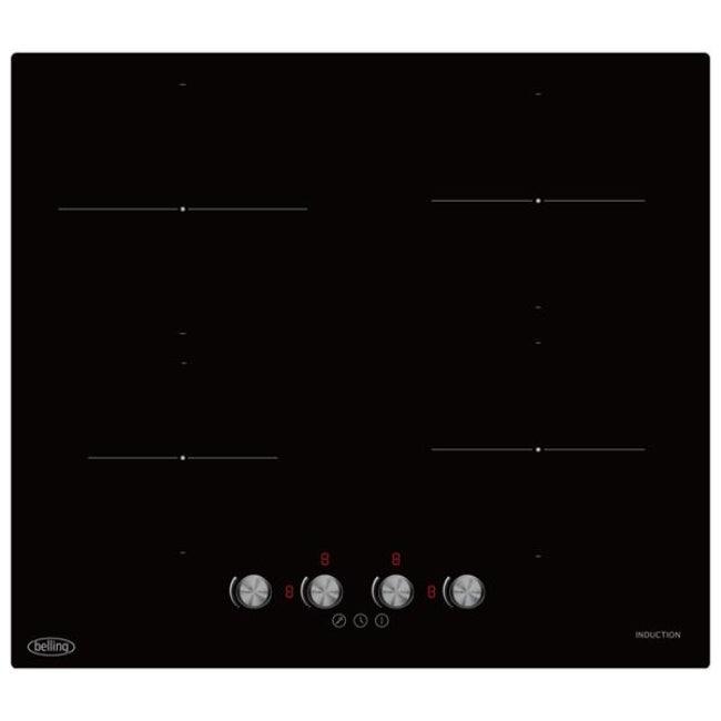 Belling 60cm 4 Zone Induction Hob | BRIH60BK Hob Type_Induction, Product Type_Hob Belling 60cm 4 Zone Induction Hob | BRIH60BK - Default Title 349.95 BRIH60BK Meath Meath Ireland aceeuronics.ie Ace Euronics