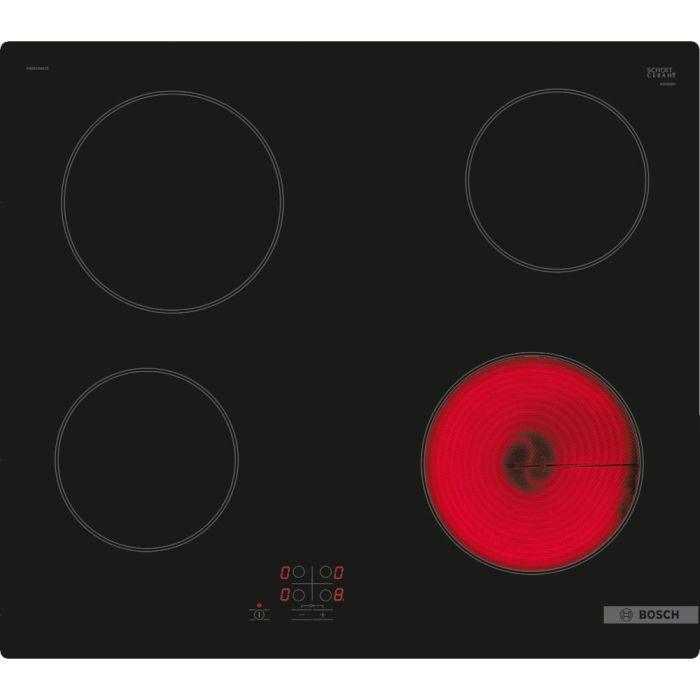 Bosch Serie 2, 4-Zone Ceramic Hob, Black | PKE61RAA8B Hob Type_Ceramic, Product Type_Hob Bosch Serie 2, 4-Zone Ceramic Hob, Black | PKE61RAA8B - Default Title 369.99 PKE61RAA8B Meath Meath Ireland aceeuronics.ie Ace Euronics