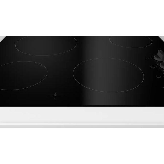 Bosch Serie 2 60cm Ceramic Hob 4 Ring Black | PKE611CA3E Hob Type_Ceramic, Product Type_Hob Bosch Serie 2 60cm Ceramic Hob 4 Ring Black | PKE611CA3E - Default Title 349.00 PKE611CA3E Meath Meath Ireland aceeuronics.ie Ace Euronics