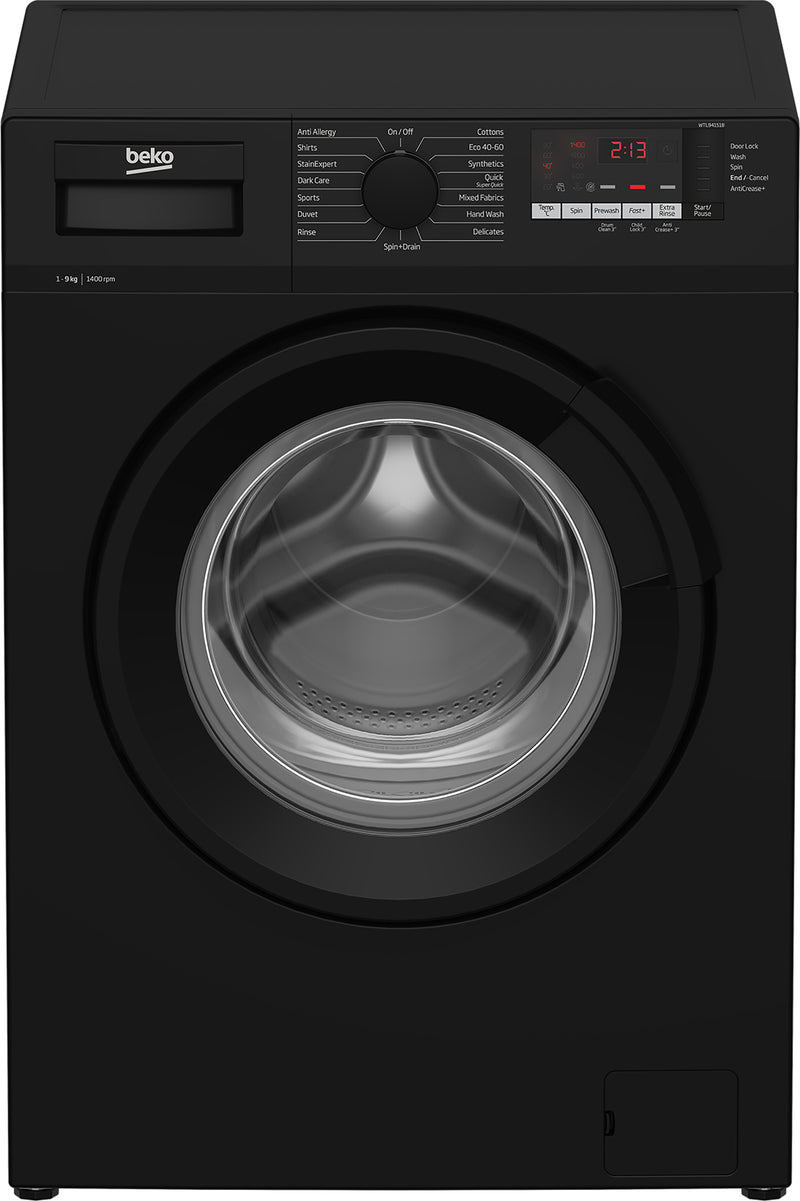 Beko 9kg 1400rpm Washing Machine with Quick Programme | WTL94151B