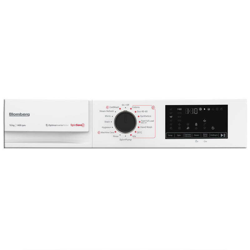 Blomberg 10kg 1400rpm Washing Machine with SpinSave | LWA210461W