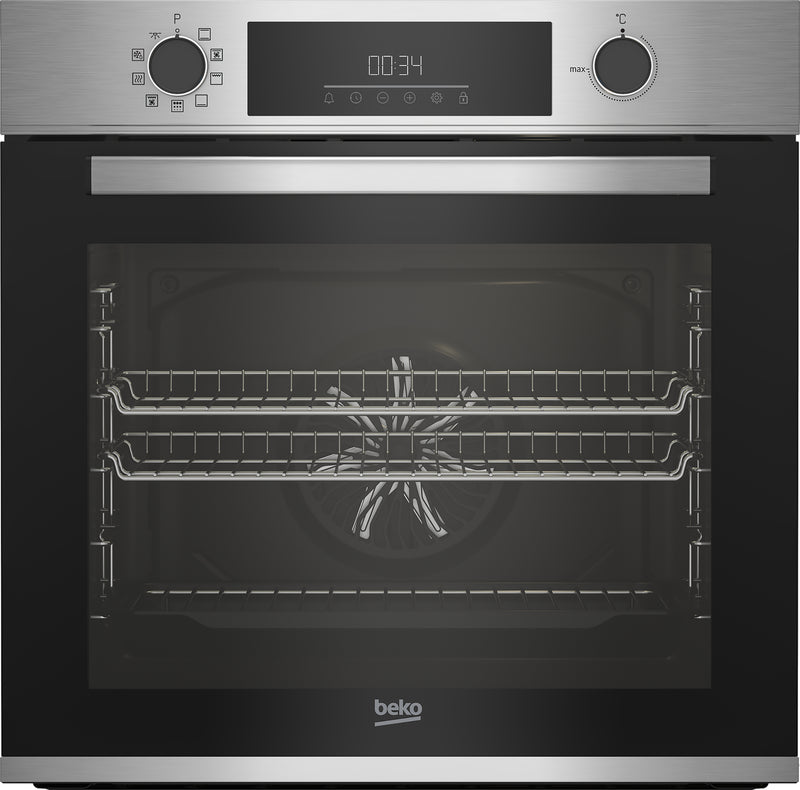 Beko 60cm Built-In Pyro Multi-Function Oven with AeroPerfect™ |  BBIE12301XMP