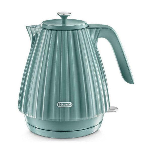 DeLonghi Ballerina Green Jug Kettle | KBD3001.GR Brand_DeLonghi, Kettles & Toasters, Product Type_Kettle, Small Appliances DeLonghi Ballerina Green Jug Kettle | KBD3001.GR - Default Title 69.99 KBD3001GR Meath Meath Ireland aceeuronics.ie Ace Euronics