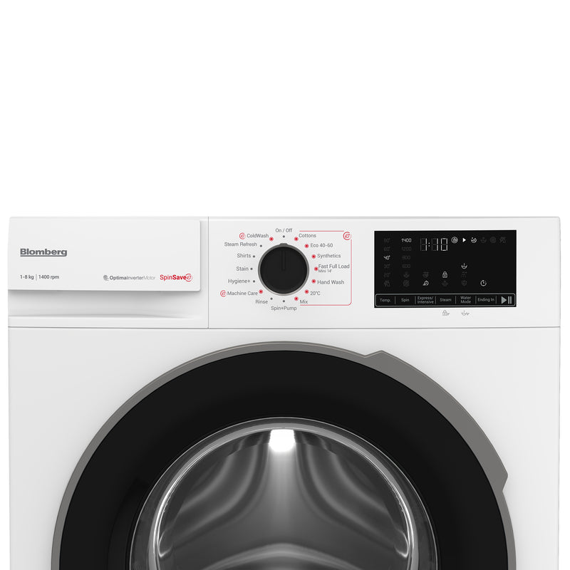 Blomberg 8kg 1400rpm Washing Machine with SpinSave | LWA18461W