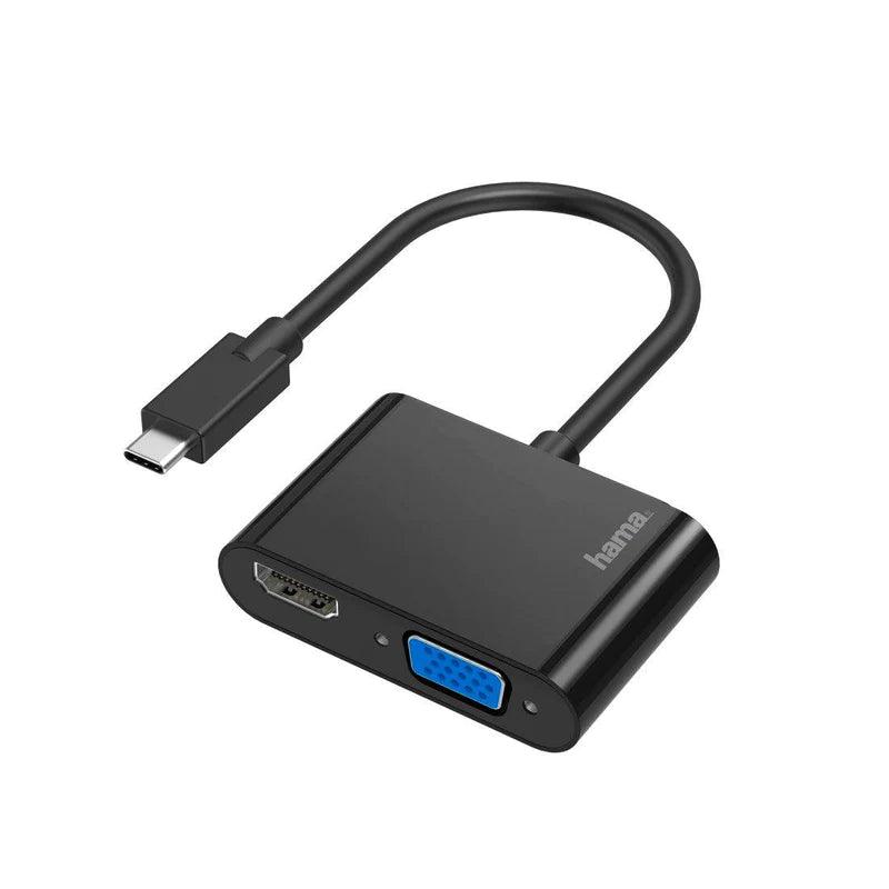 Hama 2-In-1 4K Ultra HD USB-C Plug Video Adapter - Black | 437143 Hama 2-In-1 4K Ultra HD USB-C Plug Video Adapter - Black | 437143 - Default Title 39.95 437143 Meath Meath Ireland aceeuronics.ie Ace Euronics