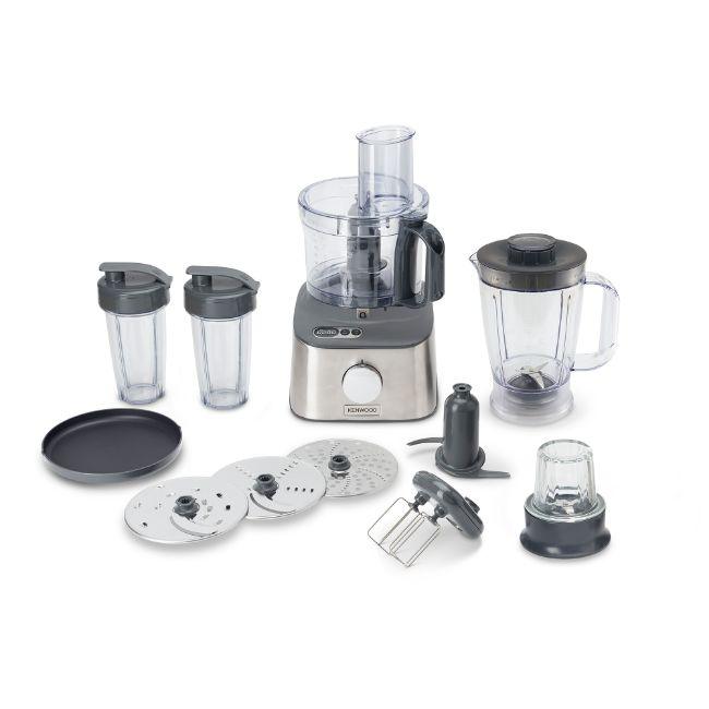 Kenwood Multipro Compact + Food Processor | Stainless Steel | FDM312SS Blenders & Processors, Product Type_Food Processor Kenwood Multipro Compact + Food Processor | Stainless Steel | FDM312SS - Default Title 159.99 FDM312SS Meath Meath Ireland aceeuronics.ie Ace Euronics