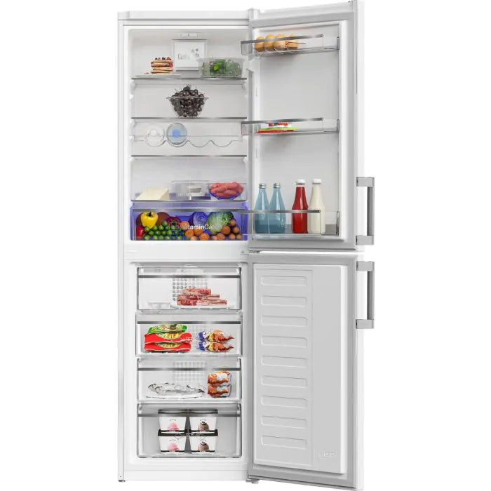 Blomberg 50/50 Frost Free Fridge Freezer – White | KGM4574V
