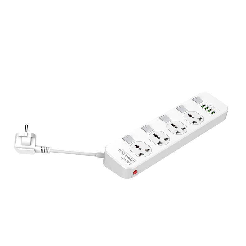 Ldnio 2M 2500W Power Strip With 4 AC Sockets - White | 691441 Product Type_Charger Ldnio 2M 2500W Power Strip With 4 AC Sockets - White | 691441 - Default Title 29.99 691441 Meath Meath Ireland aceeuronics.ie Ace Euronics