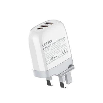 Ldnio 65W GaN Super Fast Charger - White | 692028 Product Type_Charger Ldnio 65W GaN Super Fast Charger - White | 692028 - Default Title 39.95 692028 Meath Meath Ireland aceeuronics.ie Ace Euronics