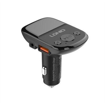 LDNIO C706Q 25W QC3.0 Bluetooth 5.0 FM Transmitter Car Charger with Dual USB + 1 Audio Input Port Product Type_Charger LDNIO C706Q 25W QC3.0 Bluetooth 5.0 FM Transmitter Car Charger with Dual USB + 1 Audio Input Port - Default Title 22.95 691311 Meath Meath Ireland aceeuronics.ie Ace Euronics