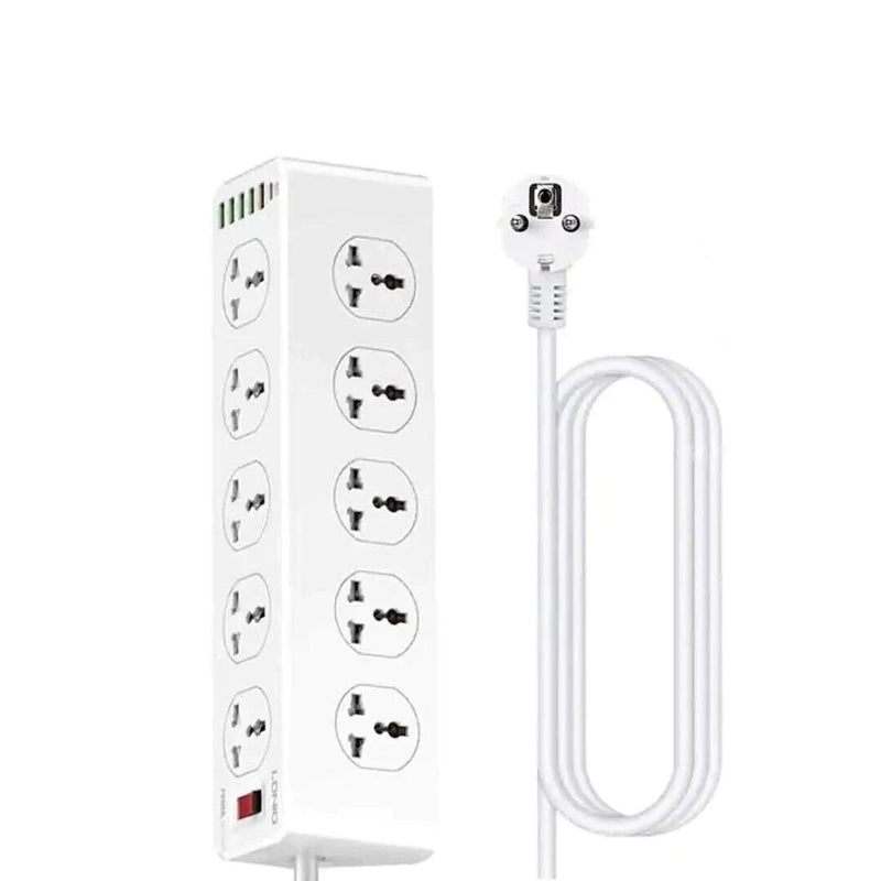 Ldnio SC10610 30W 6-Port USB Charger Power Strip - White | 691199 Product Type_Charger Ldnio SC10610 30W 6-Port USB Charger Power Strip - White | 691199 - Default Title 49.95 691199 Meath Meath Ireland aceeuronics.ie Ace Euronics