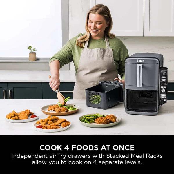 Ninja Double Stack XL 2 Drawer Air Fryer 9.5L | SL400UK Air Fryer Brand_Ninja, Healthy Eating, Product Type_Air Fryer, Small Cooking Appliances Ninja Double Stack XL 2 Drawer Air Fryer 9.5L | SL400UK - Default Title 319.00 SL400UK Meath Meath Ireland aceeuronics.ie Ace Euronics