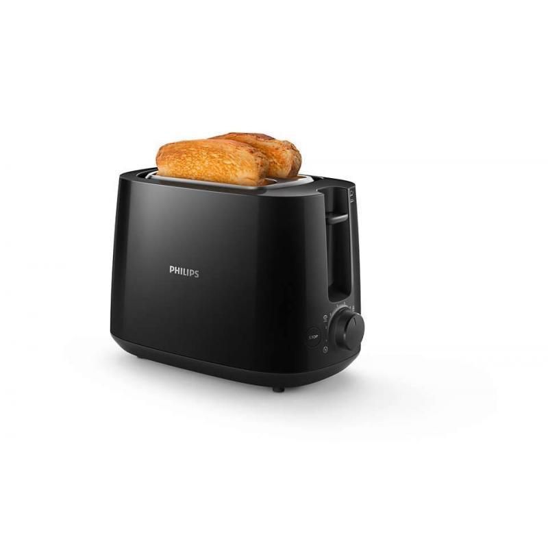 Philips Daily 2 Slot Toaster | 800W Black | HD258191 Brand_Philips, Kettles & Toasters, Product Type_Toaster, Small Appliances, Small Cooking Appliances Philips Daily 2 Slot Toaster | 800W Black | HD258191 - Default Title 44.99 HD258191 Meath Meath Ireland aceeuronics.ie Ace Euronics