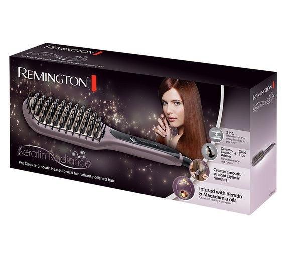 Remington Keratin Radiance Sleek Smooth Brush | CB7401 Hair Styling, Health Remington Keratin Radiance Sleek Smooth Brush | CB7401 - Default Title 69.99 CB7401 Meath Meath Ireland aceeuronics.ie Ace Euronics