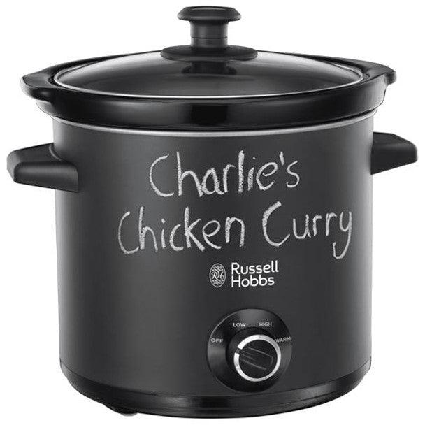 Russell Hobbs 3.5 Litres Chalk Board Slow Cooker | 24180 Slow Cooker Brand_Russell Hobbs, Product Type_Slow Cooker, Slow Cookers & Steamers, Small Cooking Appliances Russell Hobbs 3.5 Litres Chalk Board Slow Cooker | 24180 - Default Title 39.99 24180 Meath Meath Ireland aceeuronics.ie Ace Euronics