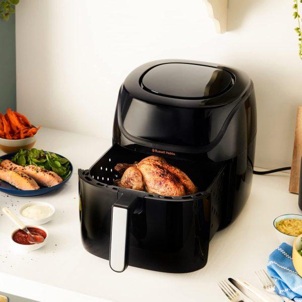 Russell Hobbs 8L SatisFRY Airfryer | 27170 Brand_Russell Hobbs, Product Type_Air Fryer, Small Appliances, Small Cooking Appliances Russell Hobbs 8L SatisFRY Airfryer | 27170 - Default Title 139.99 27170 Meath Meath Ireland aceeuronics.ie Ace Euronics