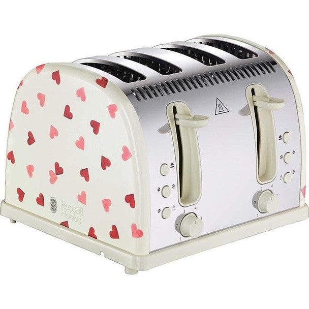 Russell Hobbs Emma Bridgewater Hearts 4 Slice Toaster | 28350 Brand_Russell Hobbs, Kettles & Toasters, Product Type_Toaster, Small Appliances, Small Cooking Appliances Russell Hobbs Emma Bridgewater Hearts 4 Slice Toaster | 28350 - Default Title 89.99 28350 Meath Meath Ireland aceeuronics.ie Ace Euronics