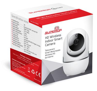 Superior Full HD Wireless Indoor Smart Camera | SUPICM001 Product Type_Camera, Product Type_Smart Camera Superior Full HD Wireless Indoor Smart Camera | SUPICM001 - Default Title 49.99 SUPICM001 Meath Meath Ireland aceeuronics.ie Ace Euronics