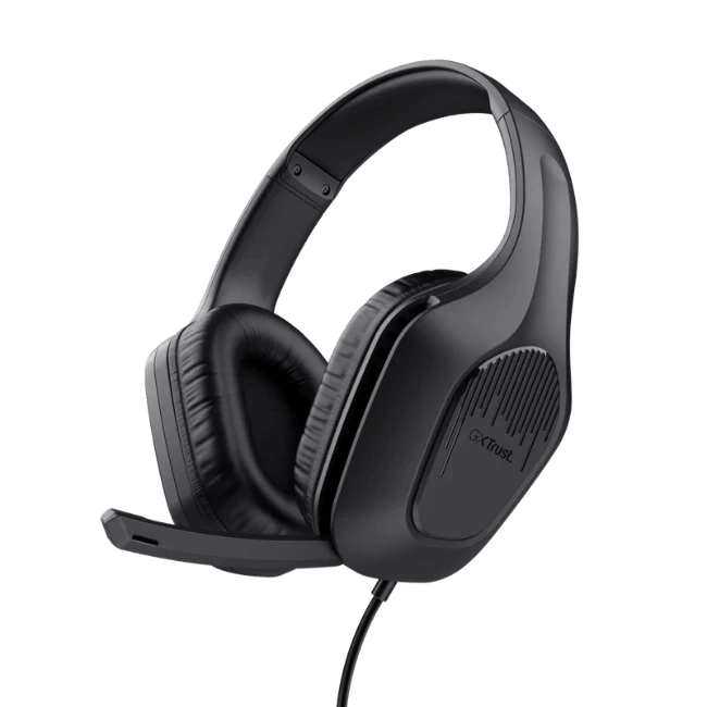 Trust GXT415 Zirox Gaming Headset - Black | T24990 Brand_Trust, Gaming, Gaming Accessory, Headphone Type_Gaming Trust GXT415 Zirox Gaming Headset - Black | T24990 - Default Title 19.95 T24990 Meath Meath Ireland aceeuronics.ie Ace Euronics