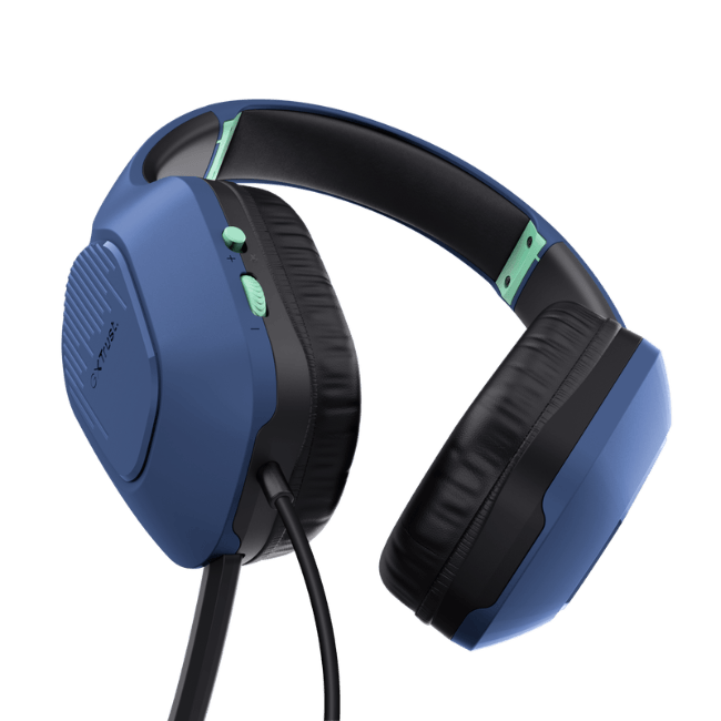 Trust GXT415 Zirox Gaming Headset - Blue | T24991 Brand_Trust, Gaming, Gaming Accessory, Product Type_Headphones Trust GXT415 Zirox Gaming Headset - Blue | T24991 - Default Title 19.95 T24991 Meath Meath Ireland aceeuronics.ie Ace Euronics