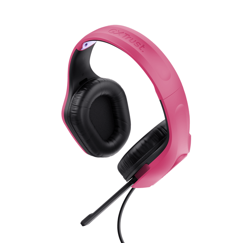 Trust GXT415 Zirox Gaming Headset - Pink| T24992 Brand_Trust, Gaming, Gaming Accessory, Headphone Type_Gaming Trust GXT415 Zirox Gaming Headset - Pink| T24992 - Default Title 19.95 T24992 Meath Meath Ireland aceeuronics.ie Ace Euronics