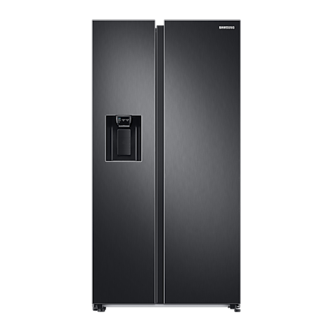 Samsung American Style Black Fridge Freezer with SpaceMax Technology | RS68CG853EB1EU