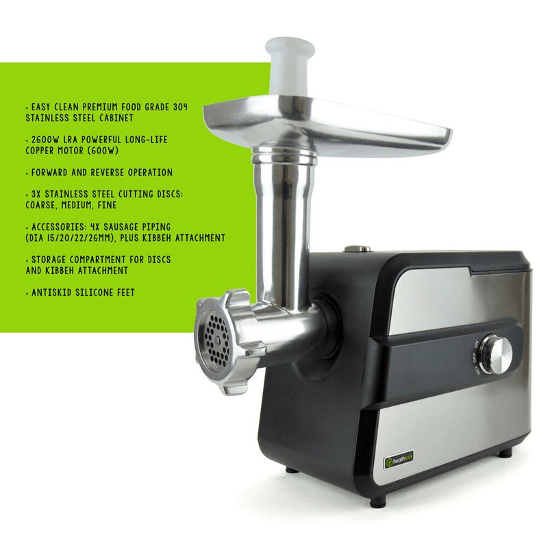 UNIVERSAL HEALTH KICK 2600W FOOD GRINDER & SAUSAGE PROCESSOR | K3321L Blenders & Processors UNIVERSAL HEALTH KICK 2600W FOOD GRINDER & SAUSAGE PROCESSOR | K3321L - Default Title 99.95 K3321L Meath Meath Ireland aceeuronics.ie Ace Euronics