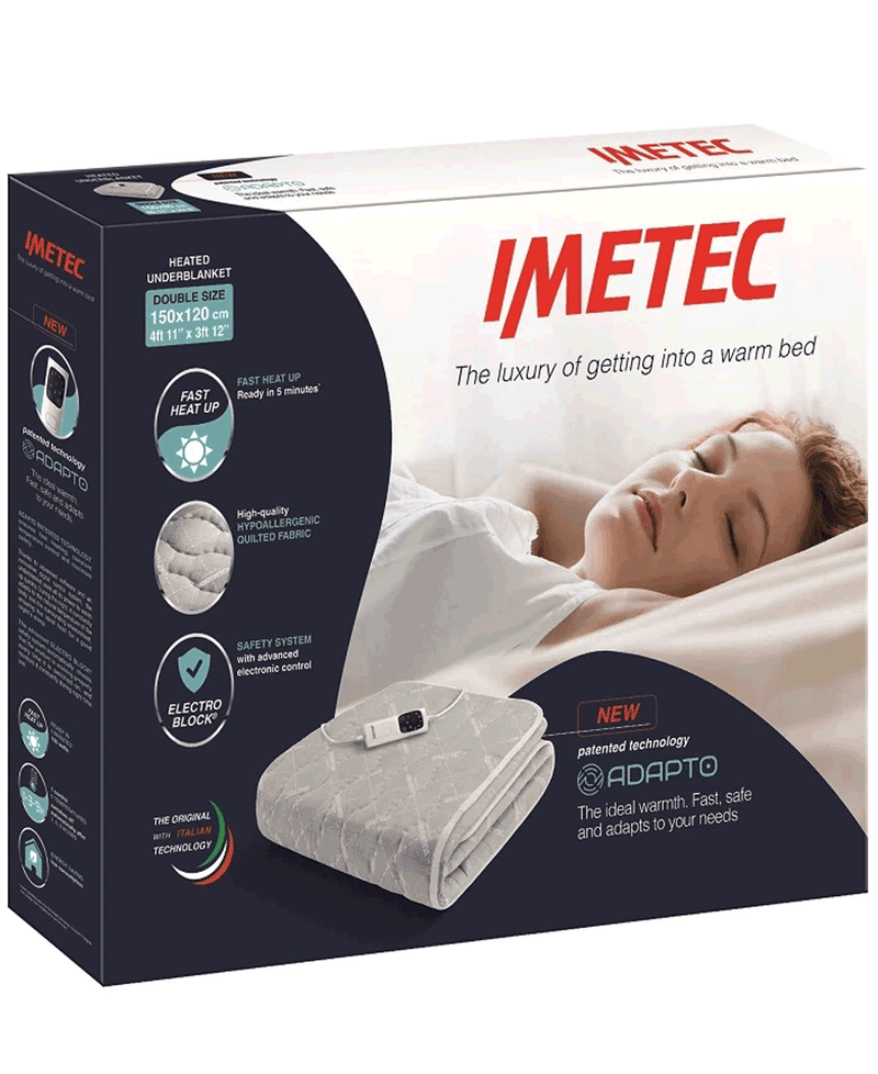 Imetec Adapto Heated Underblanket | Double