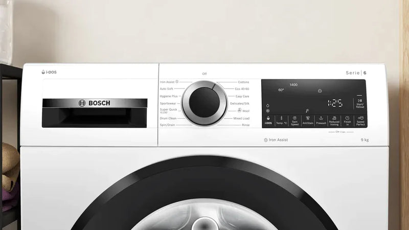 Bosch Series 6 i-DOS 9kg 1400rpm Washing Machine | WGG244F9GB