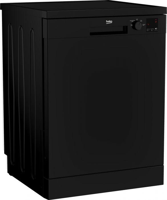 Beko 60cm Freestanding Black Dishwasher | DVN04320B Dishwasher Brand_Beko, Build Type_Freestanding, Energy_Rating_D, Freestanding_dishwasher, Home Appliances, Place Settings_13 Place, Product Type_Dishwasher, Winter Sale Beko 60cm Freestanding Black Dishwasher | DVN04320B - Default Title 359.00 DVN04320B Meath Meath Ireland aceeuronics.ie Ace Euronics