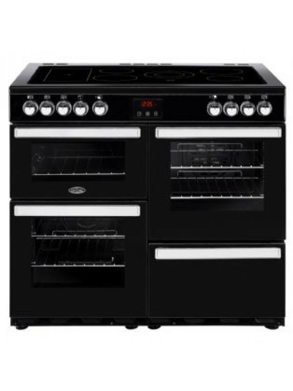 Belling 100cm Range Cooker | 100EBLK Range Cooker Brand_Belling, Colour_Black, Cooking, Home Appliances, OOS, Product Type_Range Cooker, Width_100cm Belling 100cm Range Cooker | 100EBLK - Default Title 2089.00 100EBLK Meath Meath Ireland aceeuronics.ie Ace Euronics