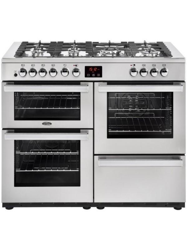 Belling 110cm Range Cooker | 110DFTPROFSTA Range Cooker Brand_Belling, Colour_Silver, Cooking, Fuel Type_Dual Fuel, Home Appliances, OOS, Product Type_Range Cooker, Width_110cm Belling 110cm Range Cooker | 110DFTPROFSTA - Default Title 2379.00 110dftprofsta Meath Meath Ireland aceeuronics.ie Ace Euronics