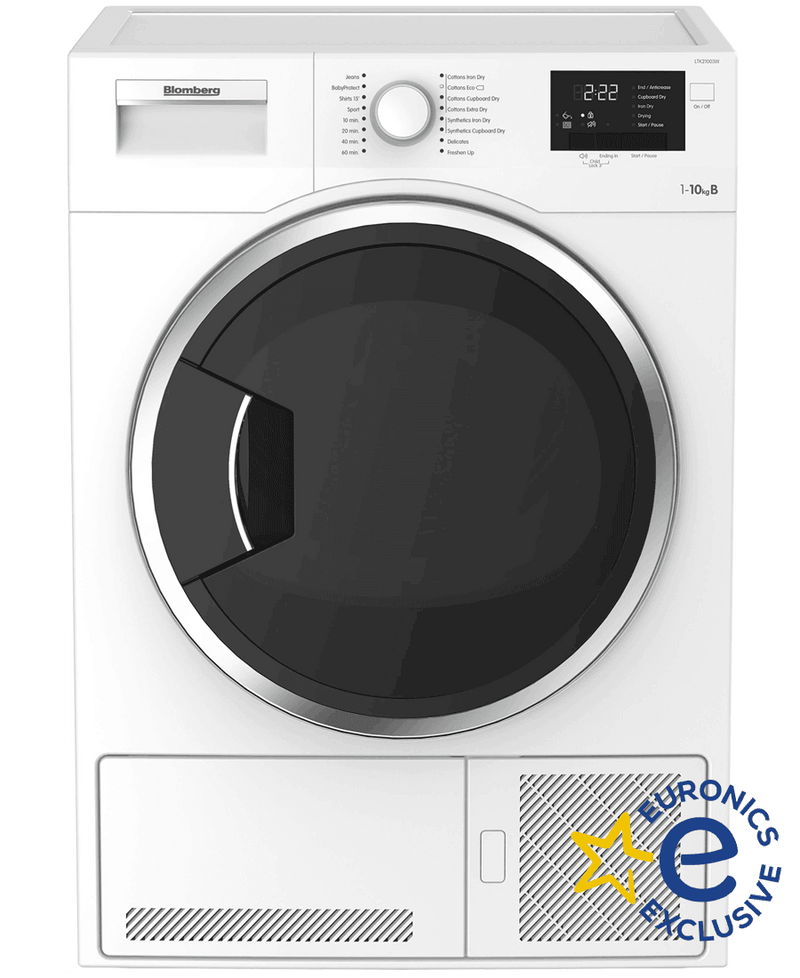 Blomberg 10kg Condenser Dryer | LTK310030W Tumble Dryer Autumn, Brand_Blomberg, Build Type_Freestanding, Dryer Type_Condenser, Energy_Rating_B, Laundry, Load Capacity_10kg, PP, Product Type_Tumble Dryer Blomberg 10kg Condenser Dryer | LTK310030W - Default Title 469.00 LTK310030W Meath Meath Ireland aceeuronics.ie Ace Euronics