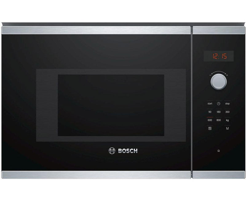 Bosch 20L Integrated Stainless Steel Microwave | BFL523MSOB Microwave Bosch Kitchen, Brand_Bosch, Build Type_Integrated, Capacity_20L, DRAFT, Free Delivery Smalls, Product Type_Microwave, Small Appliances Bosch 20L Integrated Stainless Steel Microwave | BFL523MSOB - Default Title 469.00 BFL523MSOB Meath Meath Ireland aceeuronics.ie Ace Euronics