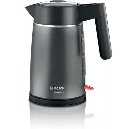 Bosch DesignLine 1.7L Graphite Kettle | TWK5P475GB Kettle 2023, Autumn, Brand_Bosch, Colour_Grey, Free Delivery Smalls, Kettles & Toasters, OOS, Product Type_Kettle, Summer 2023 Bosch DesignLine 1.7L Graphite Kettle | TWK5P475GB - Default Title 59.00 TWK5P475GB Meath Meath Ireland aceeuronics.ie Ace Euronics