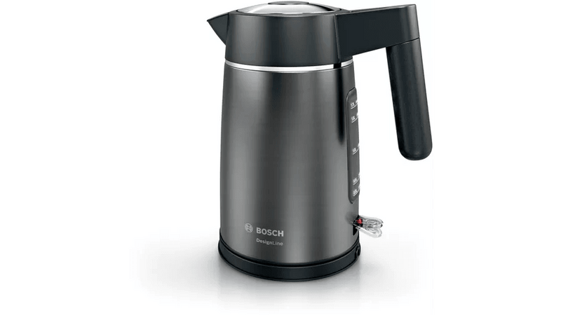 Bosch DesignLine 1.7L Graphite Kettle | TWK5P475GB Kettle 2023, Autumn, Brand_Bosch, Colour_Grey, Free Delivery Smalls, Kettles & Toasters, OOS, Product Type_Kettle, Summer 2023 Bosch DesignLine 1.7L Graphite Kettle | TWK5P475GB - Default Title 59.00 TWK5P475GB Meath Meath Ireland aceeuronics.ie Ace Euronics