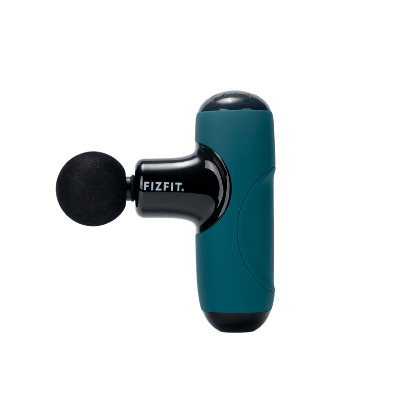 FIZFIT Massage Gun Mini in Turquoise & Black | 490254 Massage Gun Brand_Fizfit, Health, Product Type_Massage Gun FIZFIT Massage Gun Mini in Turquoise & Black | 490254 - Default Title 99.99 490254 Meath Meath Ireland aceeuronics.ie Ace Euronics